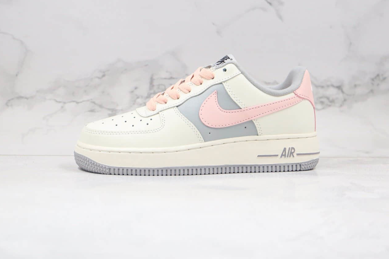 Nike Air Force 1 Low Beige Grey Pink White CW7584-101 - Stylish and Comfortable Sneakers
