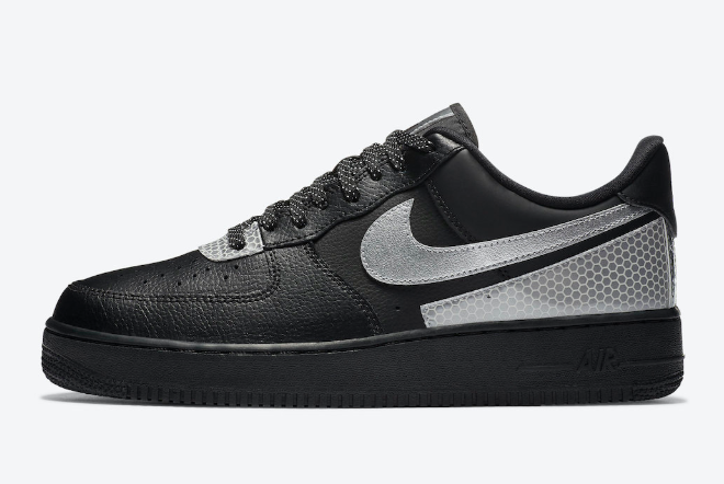 3M x Nike Air Force 1 Low Black Silver CT2299-001 - Shop Now!