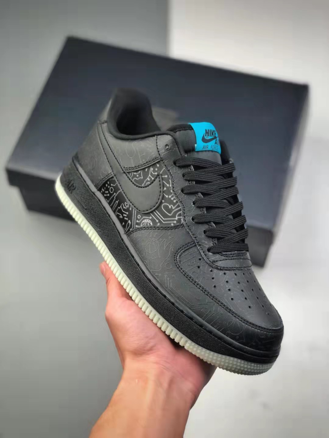 Nike Space Jam x Air Force 1 '07 'Computer Chip' DH5354-001