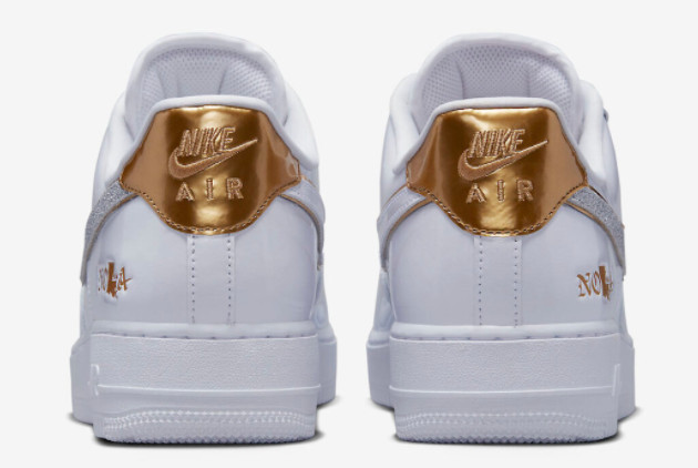 Nike Air Force 1 Low 'NOLA' White/Multi-Color-Gold-Red DZ5425-100