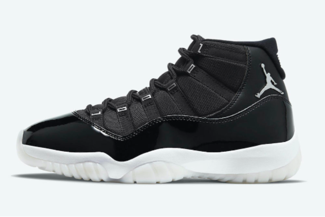 Air Jordan 11 'Jubilee' Black/Clear-White-Metallic Silver CT8012-011 - Premium Sneakers for Athletic Style