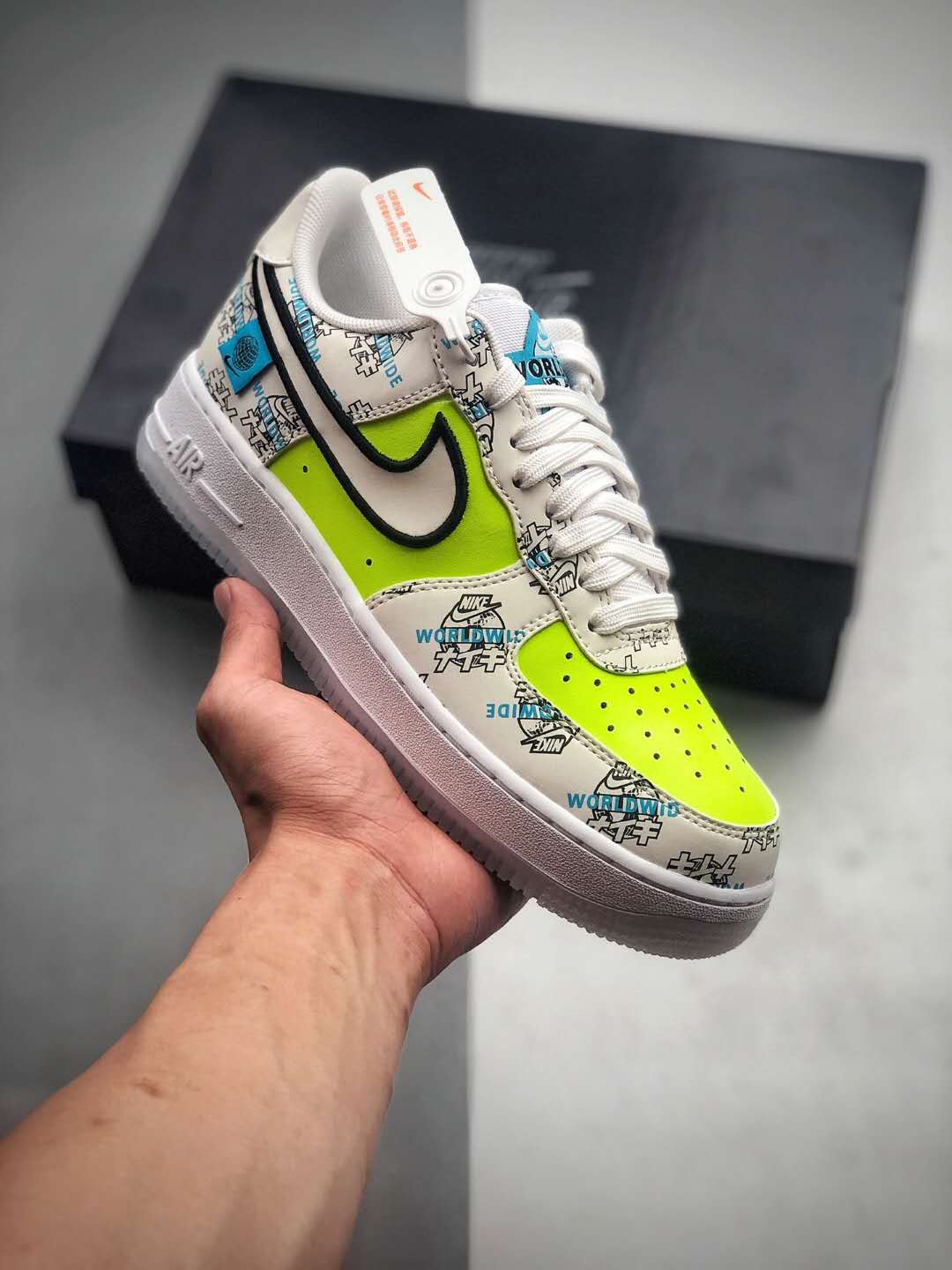 Nike Air Force 1 '07 LV8 'Worldwide Pack - Katakana' DA1343-117 | Authentic Style & Global Inspiration