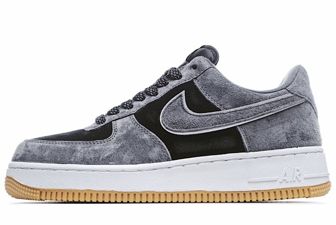 Nike Air Force 1 '07 AF1 Grey/Black-White AQ8741-901 - Classic and Stylish Sneakers in Trendy Colors
