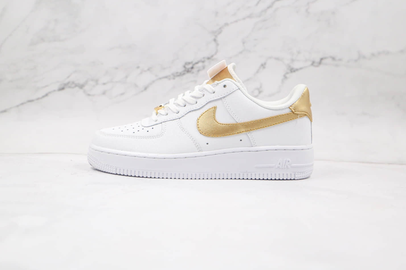 Nike Air Force 1 '07 LV8 'Gold Foil Swoosh' DC2181-100