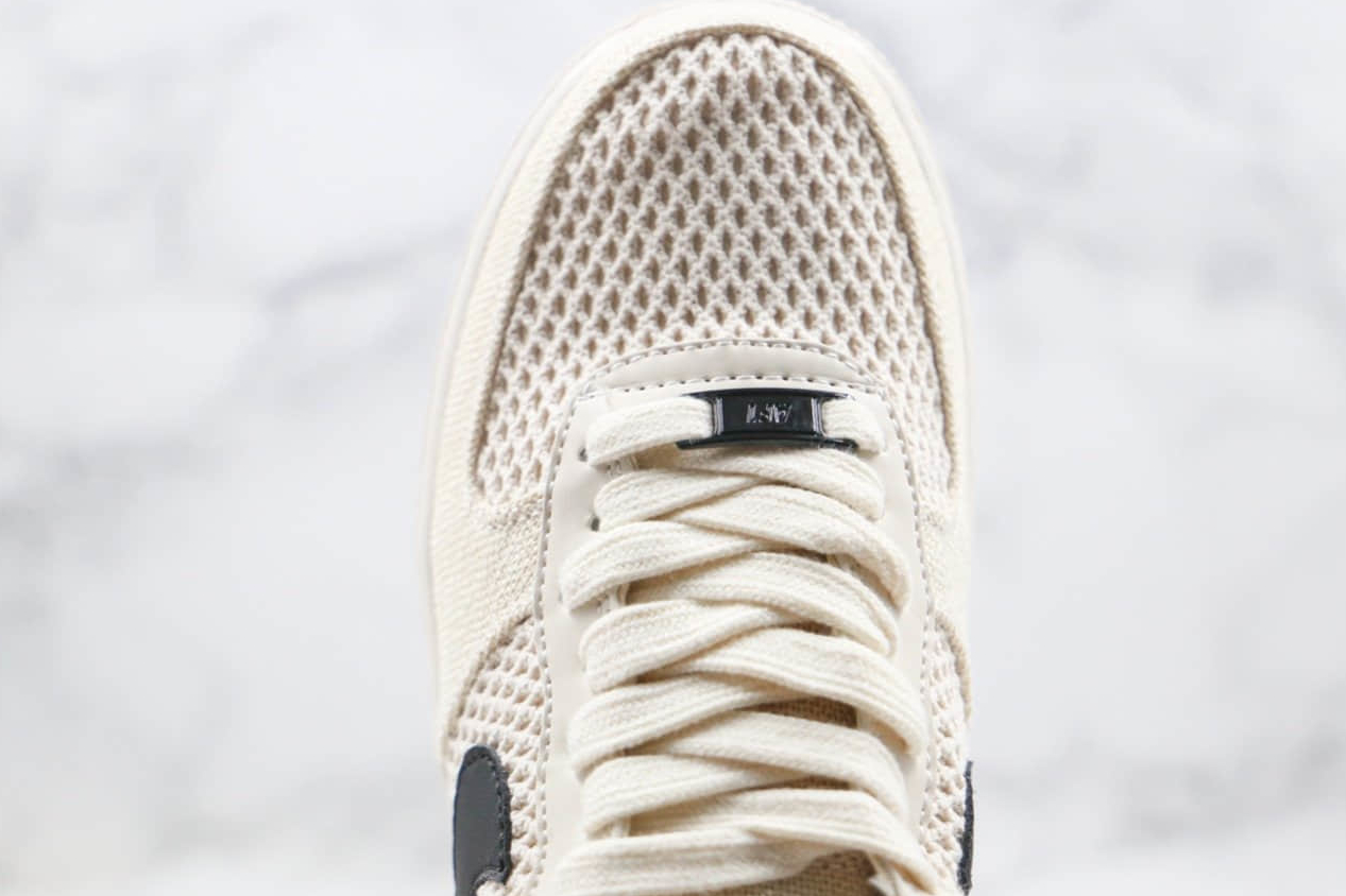 Nike Air Force 1'07 Low Fossil Color x Stussy Beige 920788-300 - Limited Edition Collab