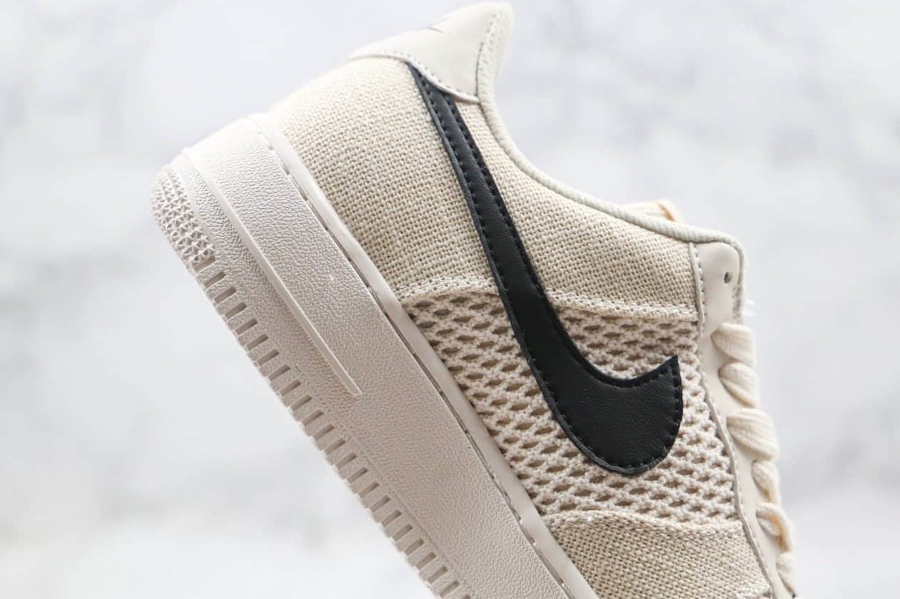 Nike Air Force 1'07 Low Fossil Color x Stussy Beige 920788-300 - Limited Edition Collab