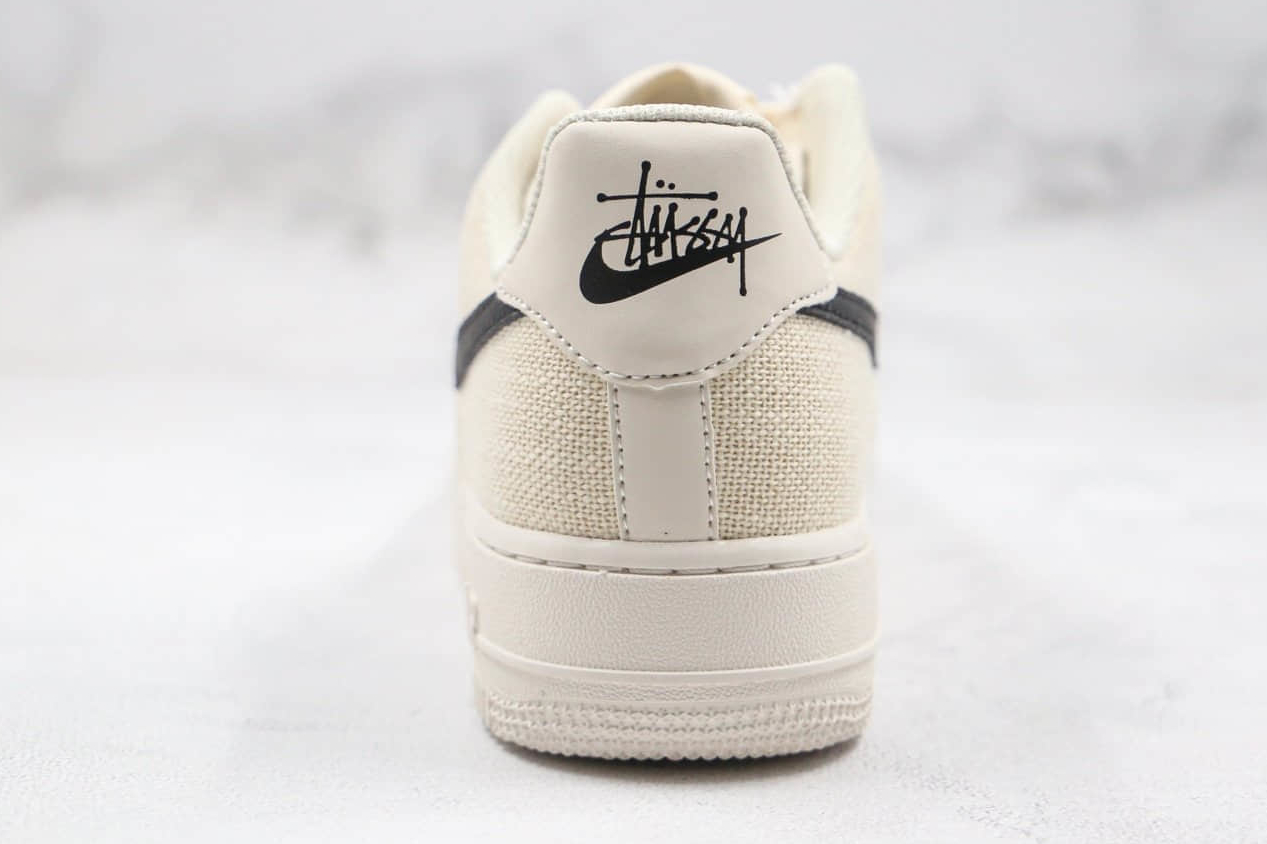 Nike Air Force 1'07 Low Fossil Color x Stussy Beige 920788-300 - Limited Edition Collab