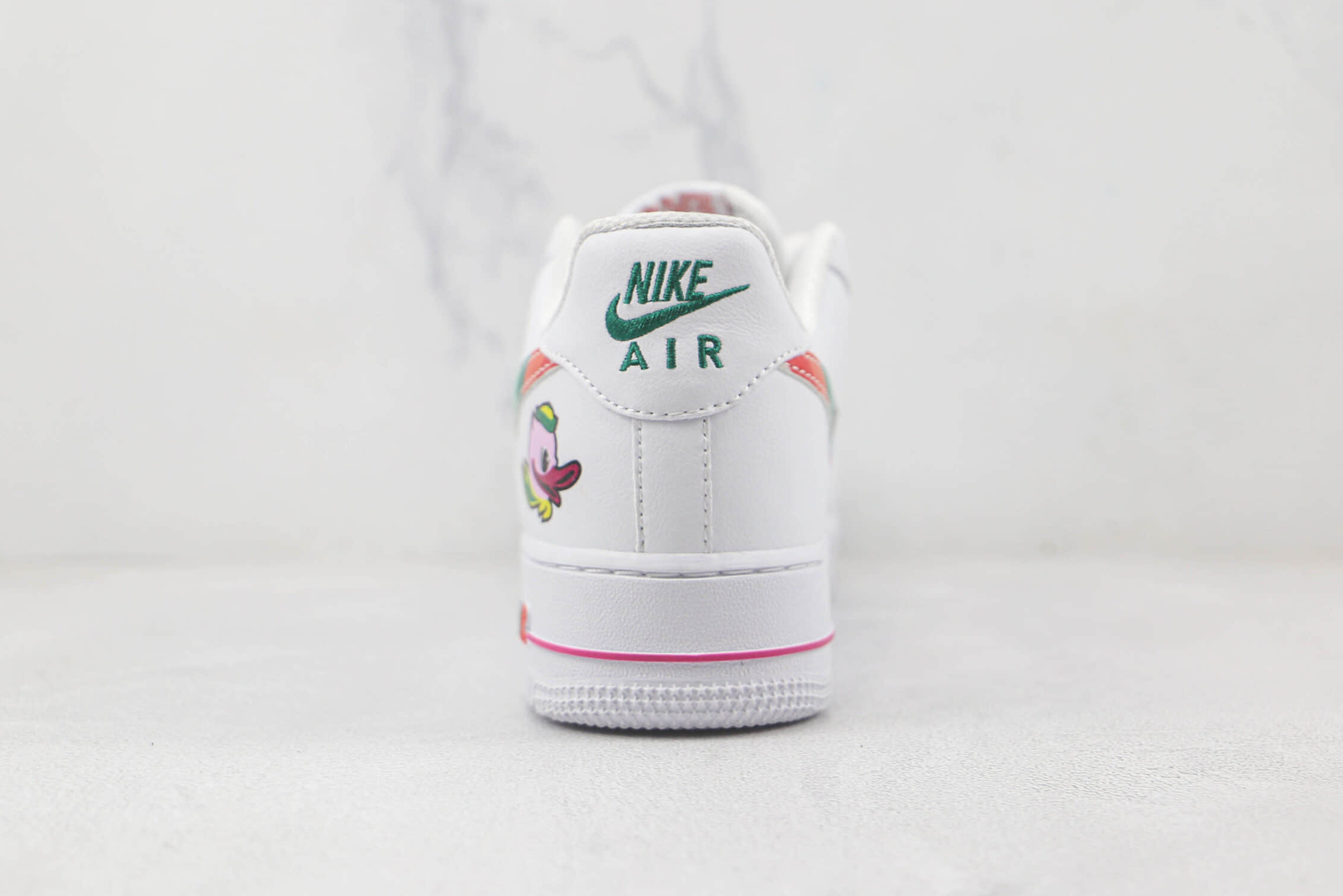Nike Air Force 1 07 Low White Green Orange Multi-Color DH9595-100 - Shop Stylish Shoes Online