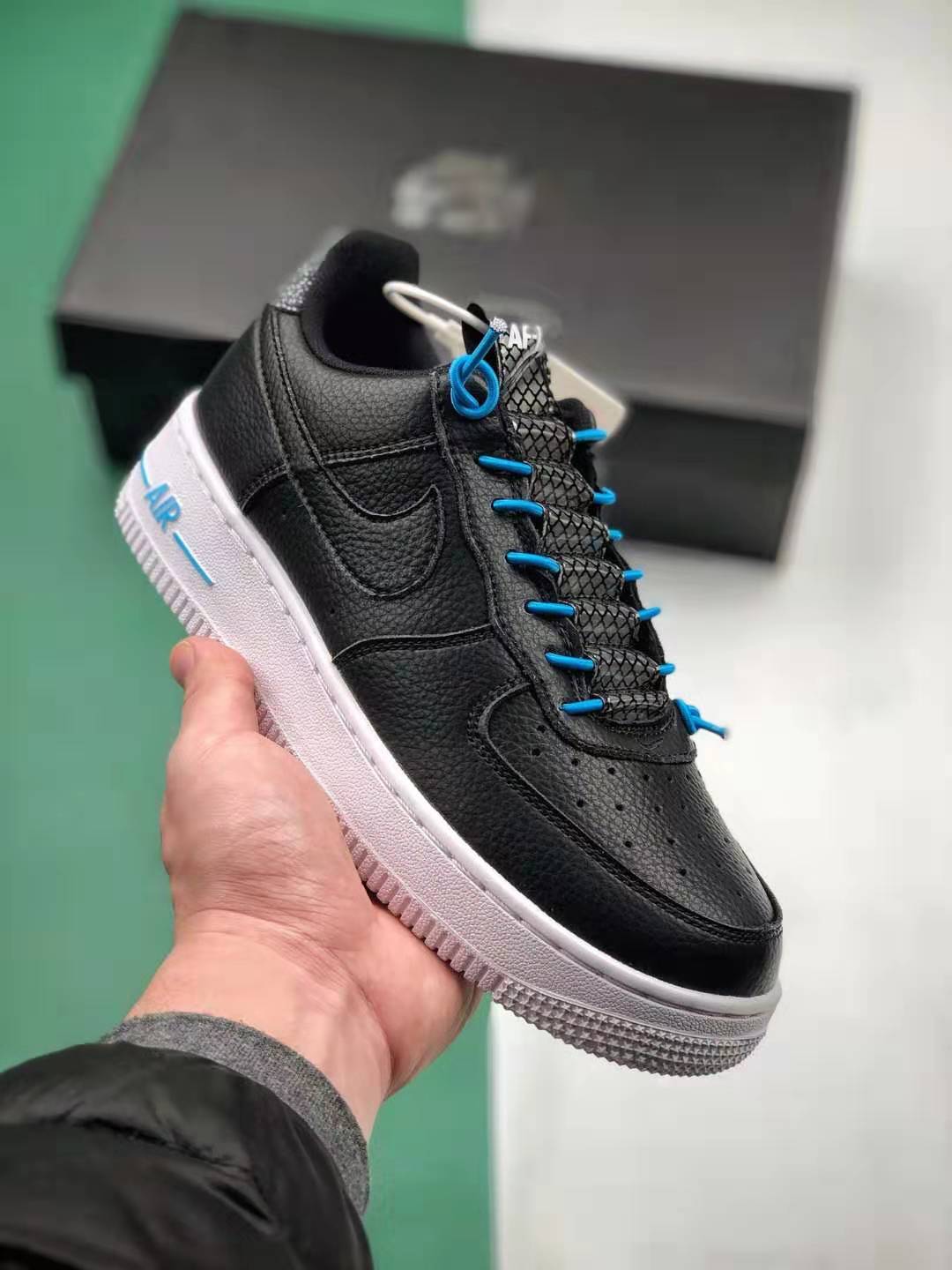 Nike Air Force 1 '07 Lux 'Black Reflective' - 898889-015 | Trendy and Stylish Sneakers