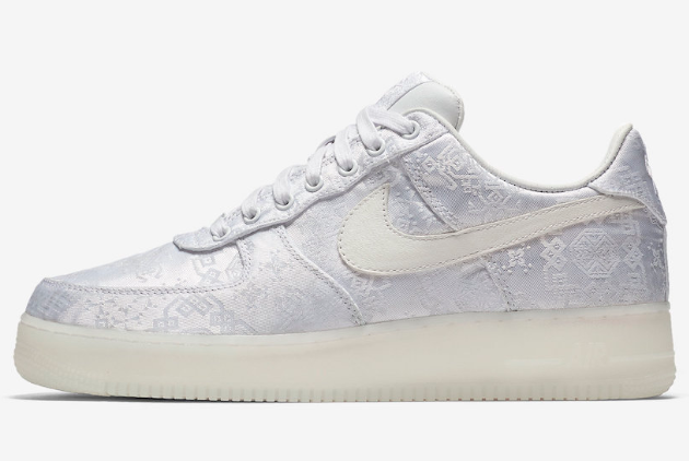 CLOT x Nike Air Force 1 Premium White AO9286-100: Exclusive Collaboration