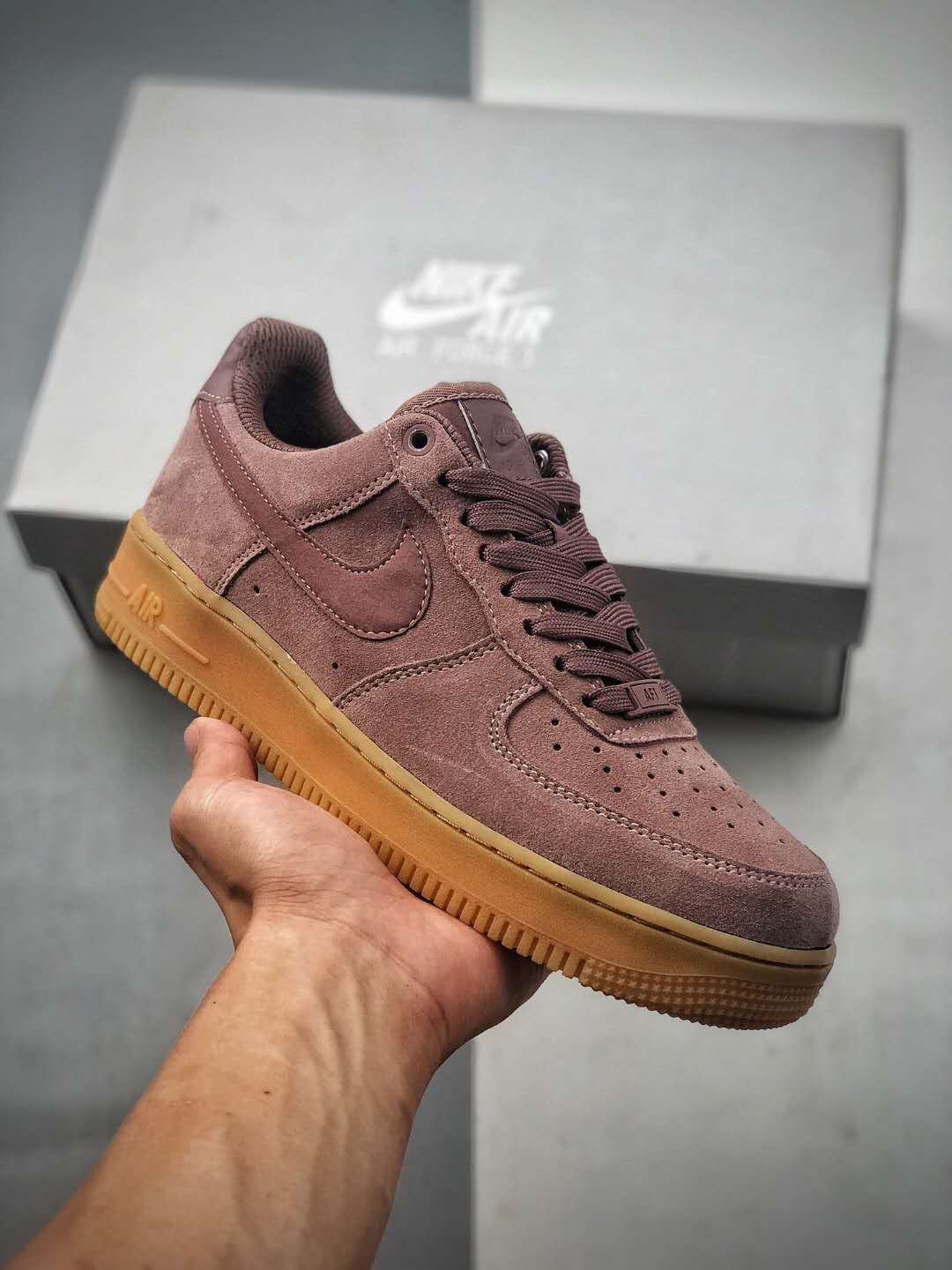 Nike Air Force 1 '07 SE 'Smokey Mauve' AA0287-201 - Stylish Sneakers for Women