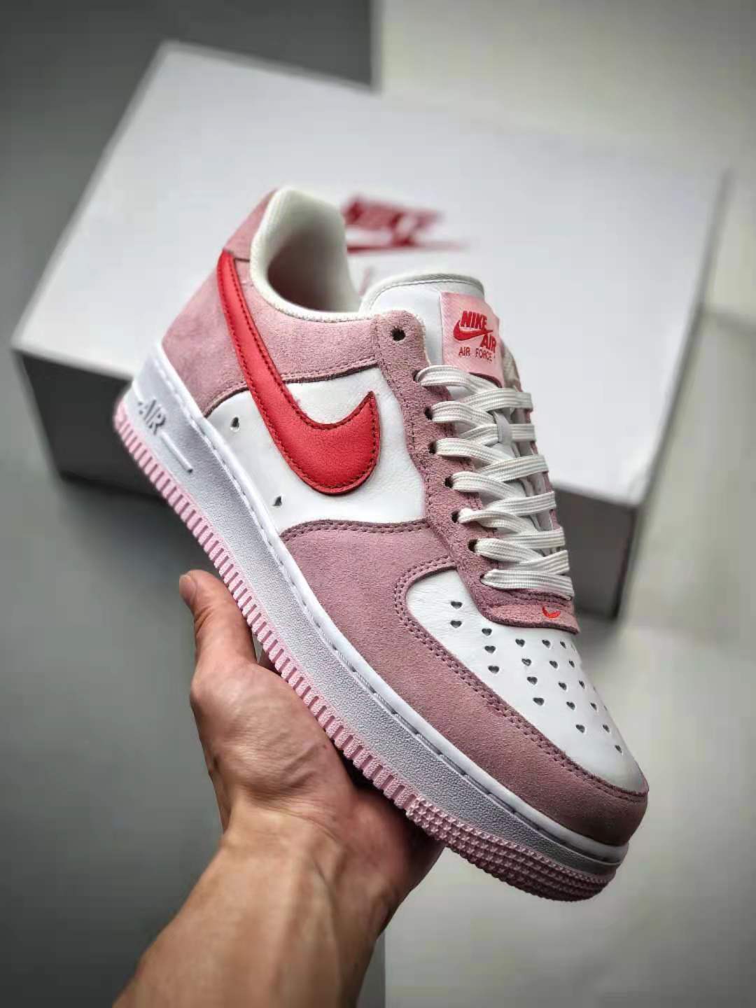 Nike Air Force 1 Low '07 QS 'Valentines Day Love Letter' - DD3384-600, Shop Now!