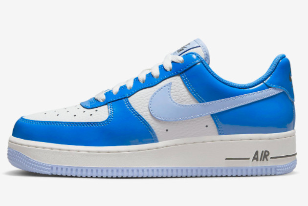 Nike Air Force 1 Low 'Blue Patent' FJ4801-400 - Sleek and stylish sneakers for any occasion