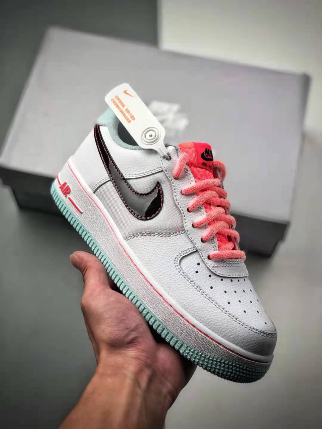 Nike Air Force 1 '07 LV8 White Atomic Pink DD7709-100 - Limited Edition