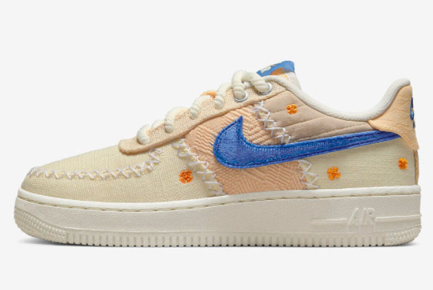 Nike Air Force 1 Low 'Los Angeles' Sail/Orange-Blue DV4141-100 - Shop Now!