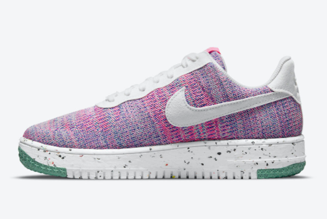 Nike Air Force 1 Flyknit 2.0 Pink Purple DC7273-500 - Stylish and Comfortable Footwear for Women