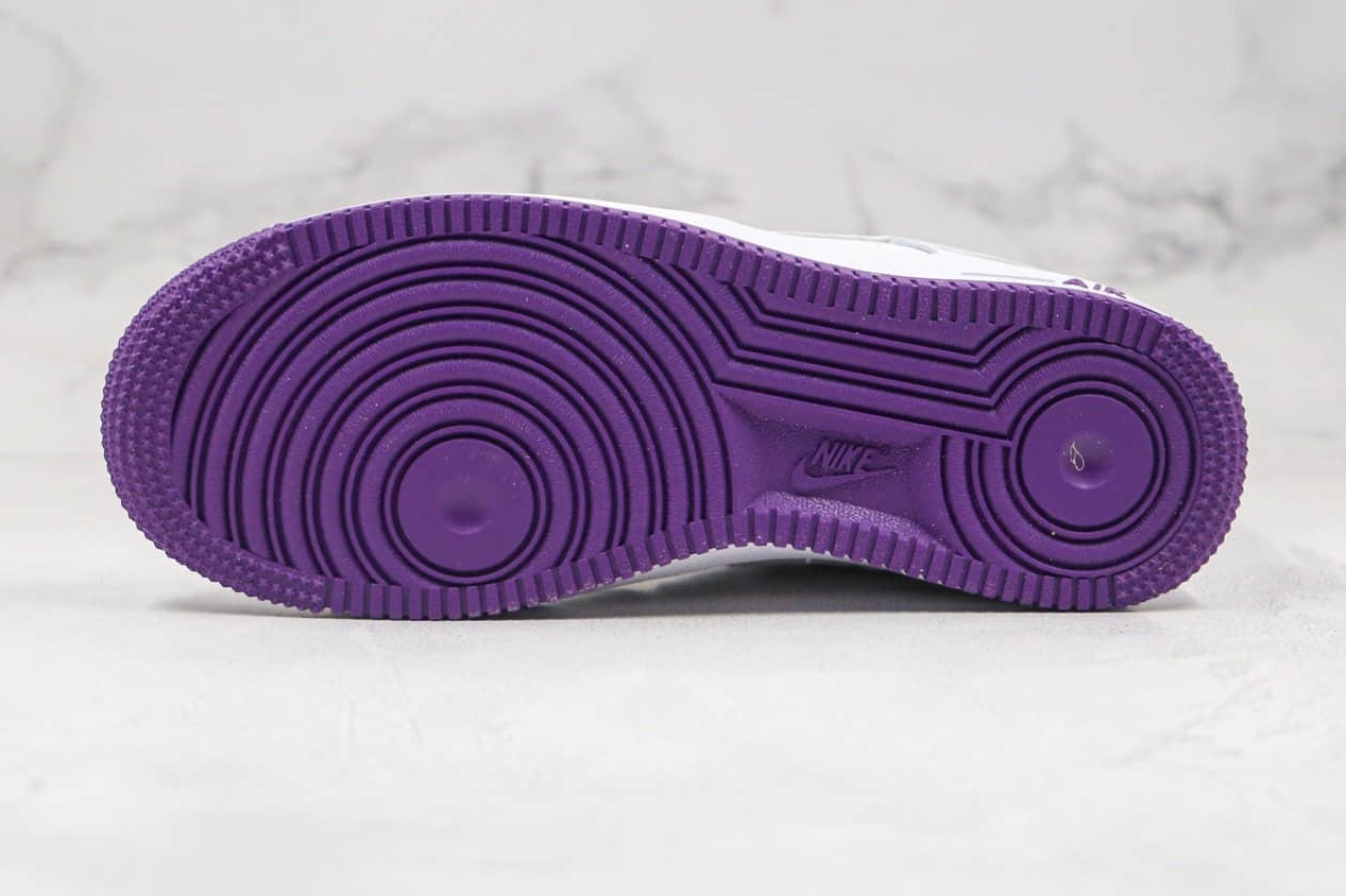 Nike Air Force 1 Low 'Voltage Purple' CJ1380-100 - Iconic Style and Vibrant Colorway