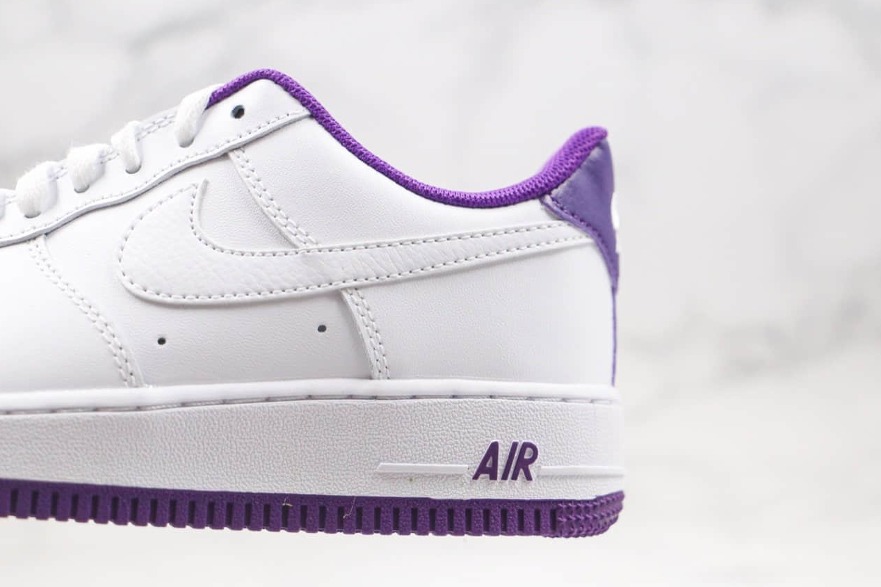 Nike Air Force 1 Low 'Voltage Purple' CJ1380-100 - Iconic Style and Vibrant Colorway