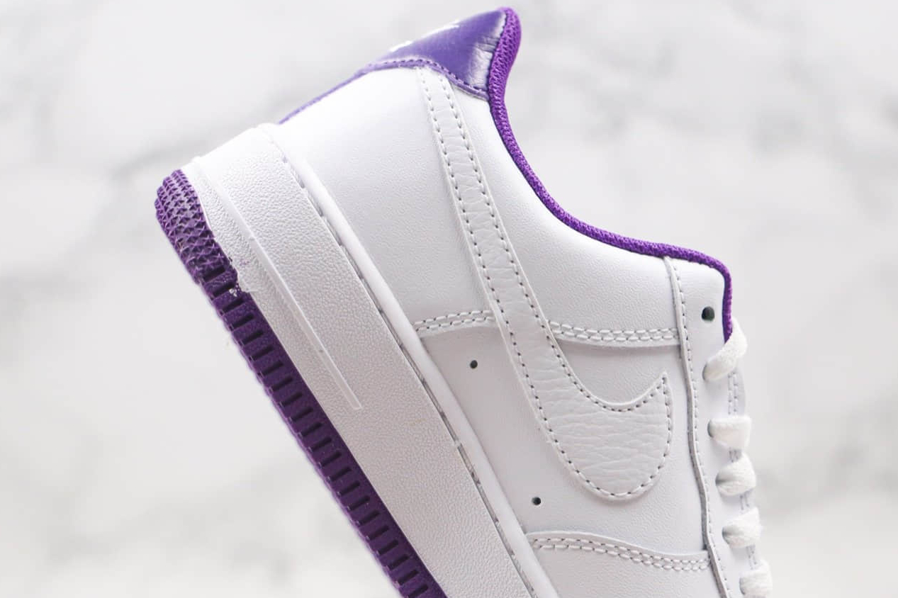 Nike Air Force 1 Low 'Voltage Purple' CJ1380-100 - Iconic Style and Vibrant Colorway