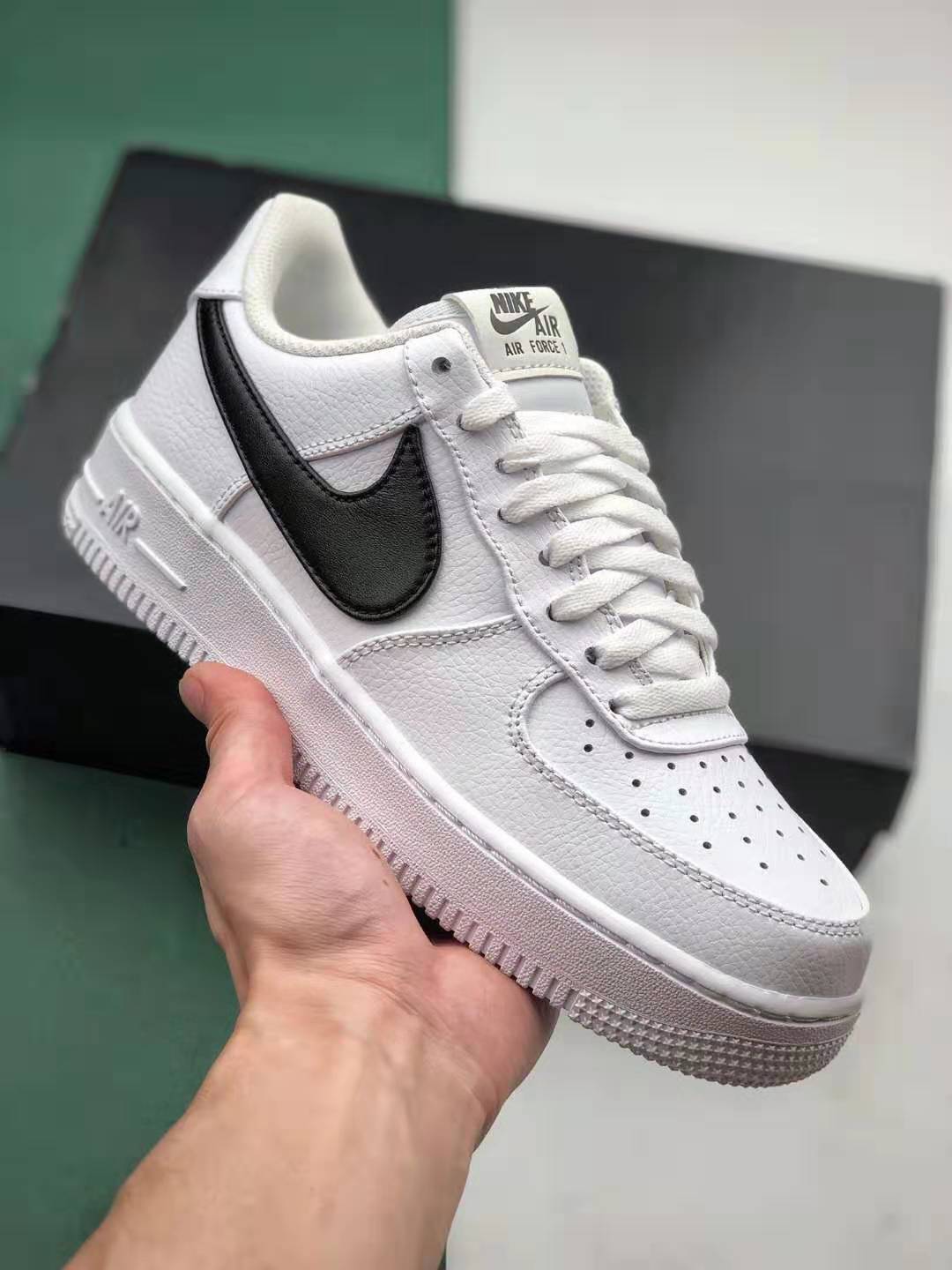 Shop the Classic Nike Air Force 1 '07 Premium 2 'White Black' AT4143-102 for Effortlessly Stylish Looks - Limited Stock!