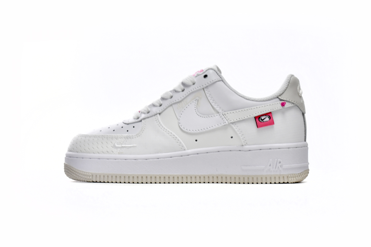 Nike Air Force 1 '07 LX 'Pink Bling' DX6061-111 - Stylish and Trendy Women's Sneakers