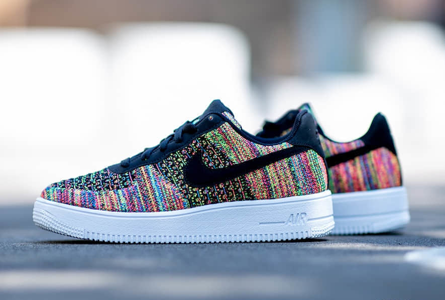 Nike Air Force 1 Flyknit 2.0 'Multicolor' BV0063-002 - Stylish and Comfy Sneakers