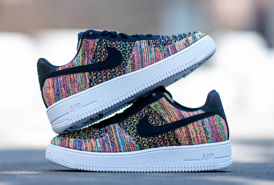 Nike Air Force 1 Flyknit 2.0 'Multicolor' BV0063-002 - Stylish and Comfy Sneakers