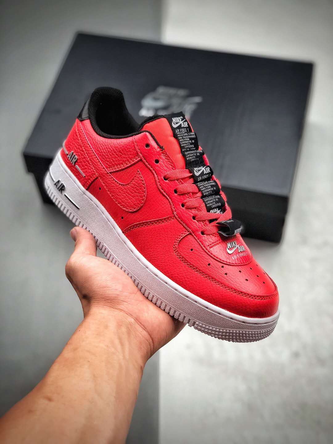 Nike Air Force 1 '07 LV8 'Double Air Pack - Laser Crimson' CJ1379-600 | Shop Now for Sleek Style