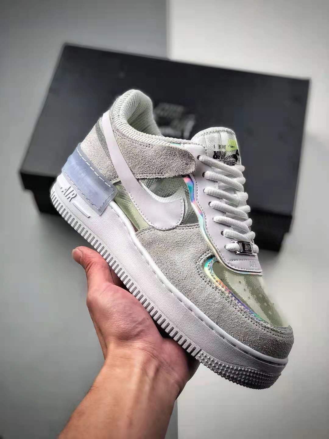 Nike Air Force 1 Shadow SE Pure Platinum DC5255-043 for Women