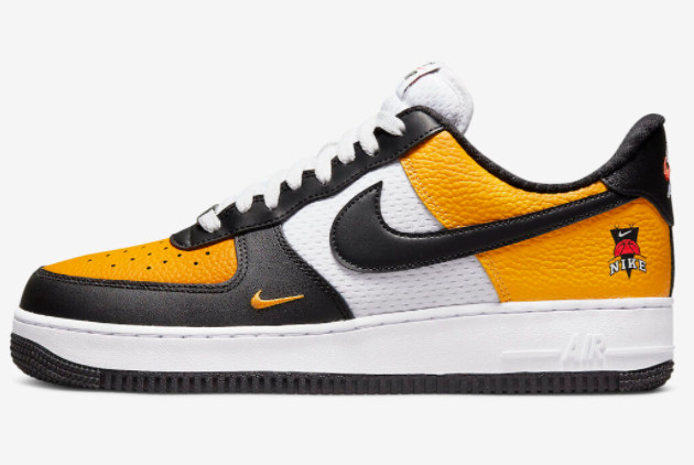 Nike Air Force 1 Black University Gold - DQ7775-700 | Shop Now