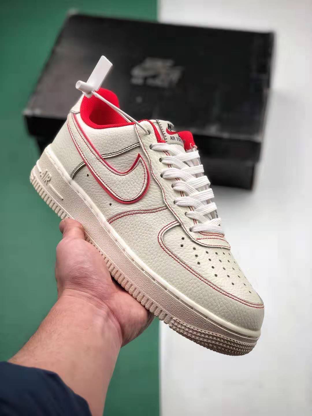 Nike Air Force 1 Low White Orange Red AO2518-116 - Stylish and Bold Footwear