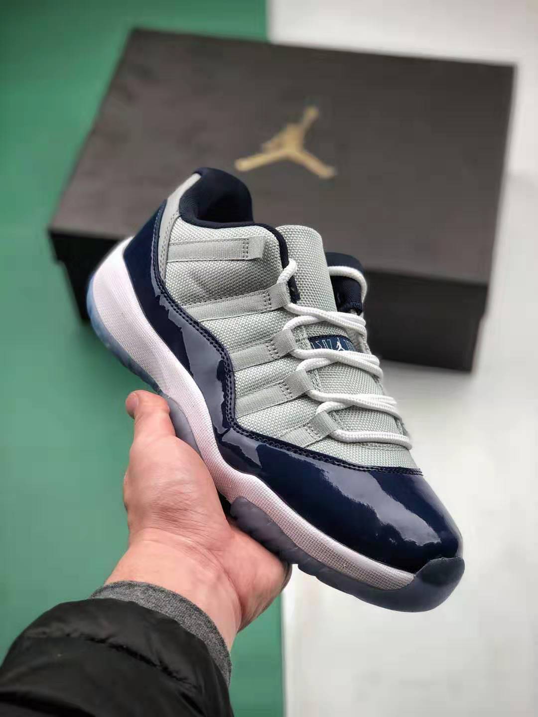 Air Jordan 11 Retro Low 'Georgetown' 528895-007 - Shop the Classic Basketball Sneakers Now!