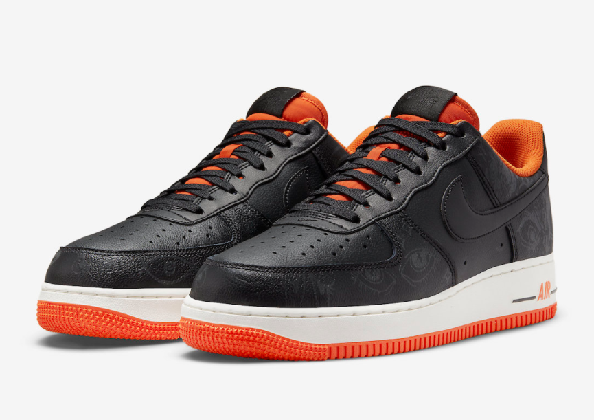 Nike Air Force 1 '07 Premium 'Halloween' DC8891-001 - Limited Edition Shoe for Spooky Style!