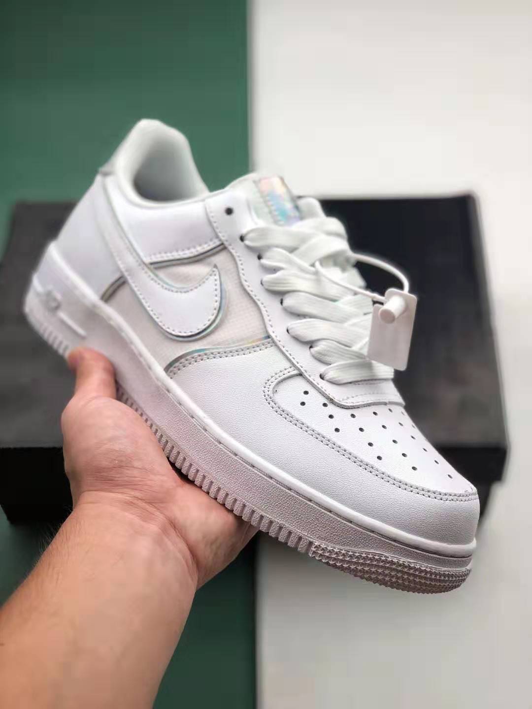 Nike Air Force 1 '07 LV8 4 'Triple White' AT6147-100 - Stylish and Premium Sneakers