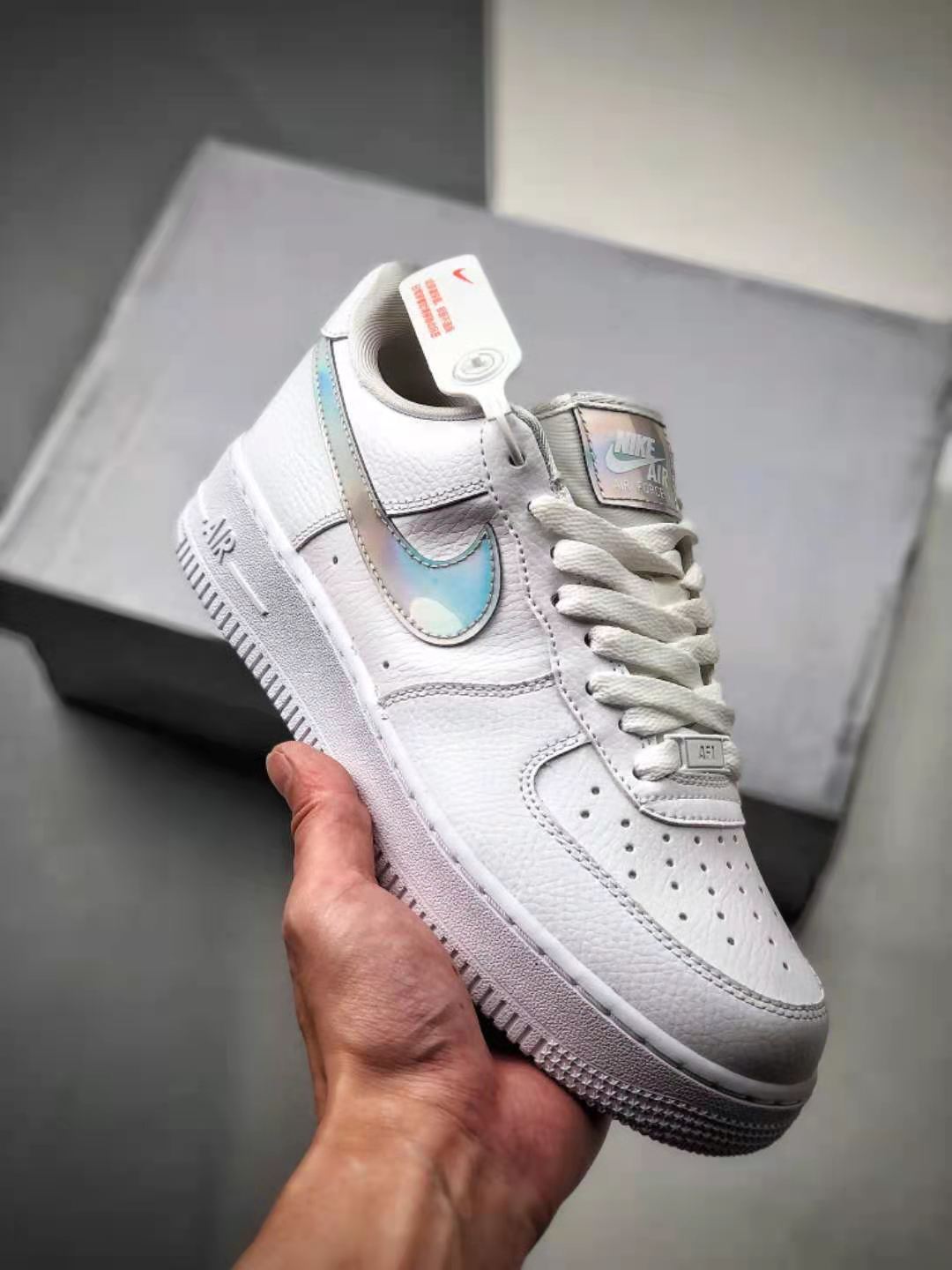 Nike Air Force 1 Low 'Iridescent Swoosh' CJ1646-100