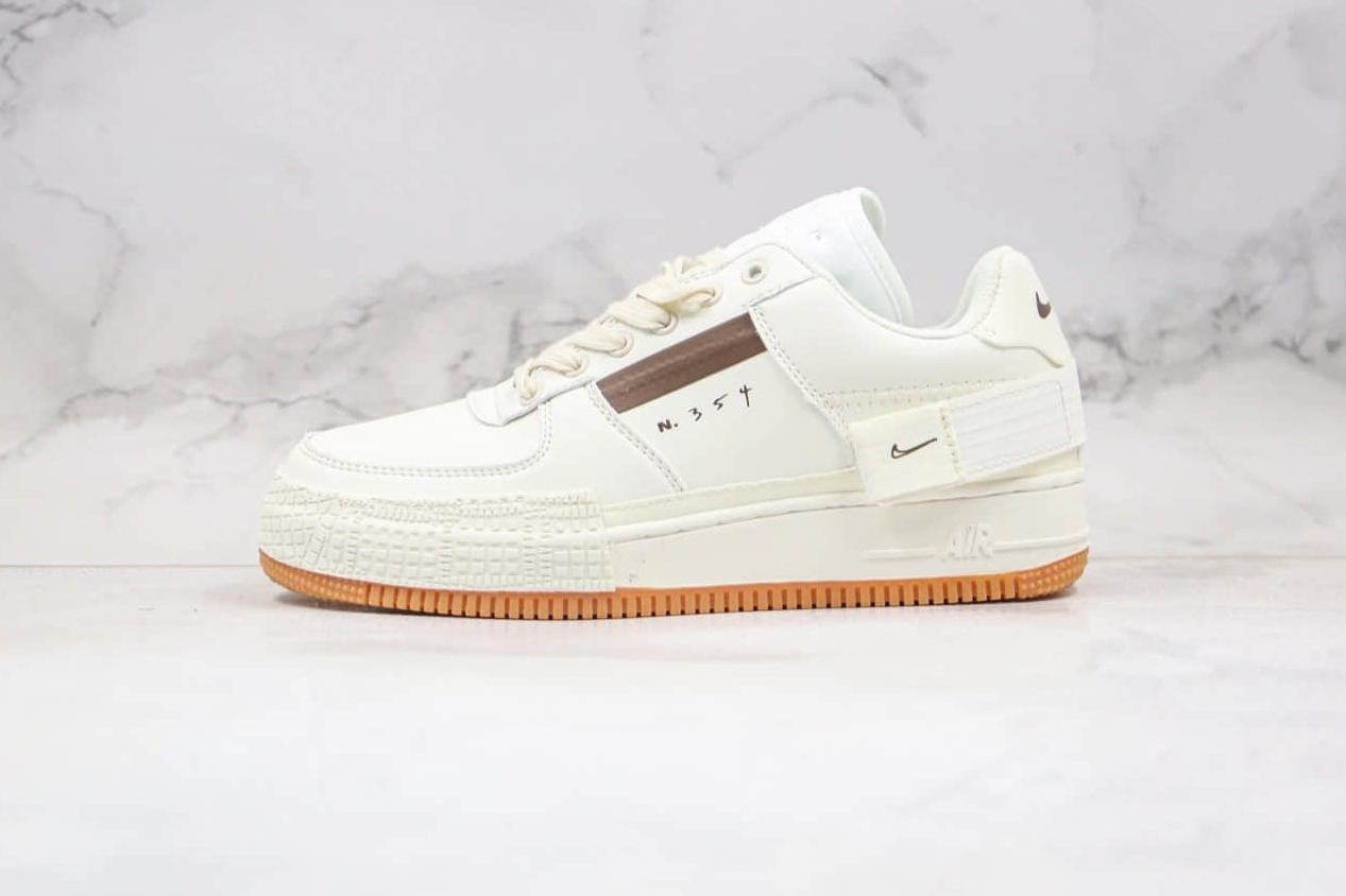 Nike Air Force 1 Type 'Sail Gum' CJ1281-100 - Sleek Design and Iconic Style