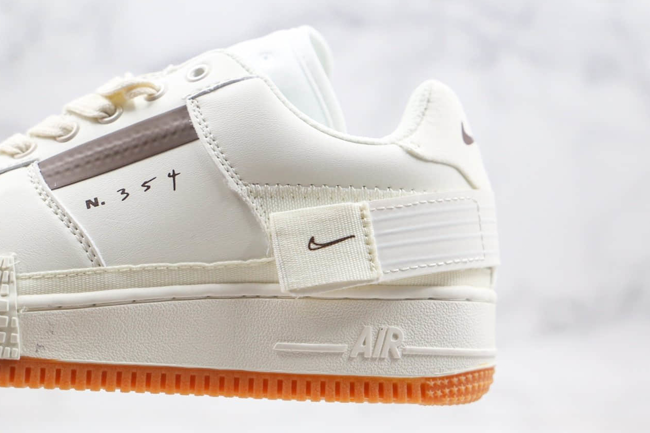 Nike Air Force 1 Type 'Sail Gum' CJ1281-100 - Sleek Design and Iconic Style