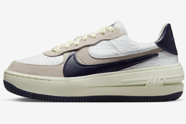 Nike Air Force 1 PLT.AF.ORM 'White Navy' FB8481-100 | Stylish and Iconic Sneakers