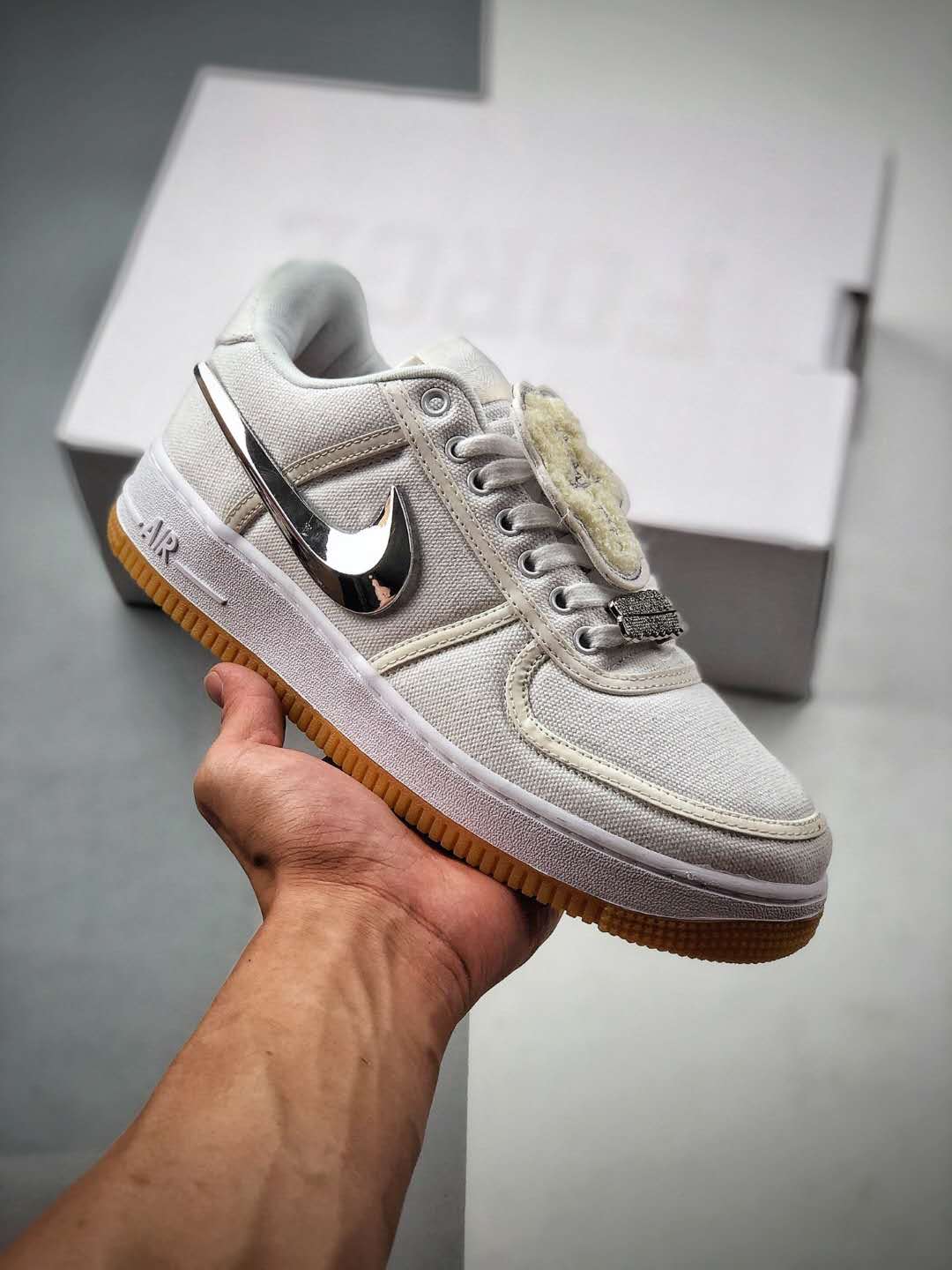 Nike Travis Scott x Air Force 1 'Travis Scott' AQ4211-100 | Limited Edition Sneakers