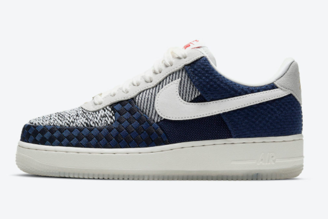 Nike Air Force 1 'Sashiko' DD5401-492 | Premium Sneaker