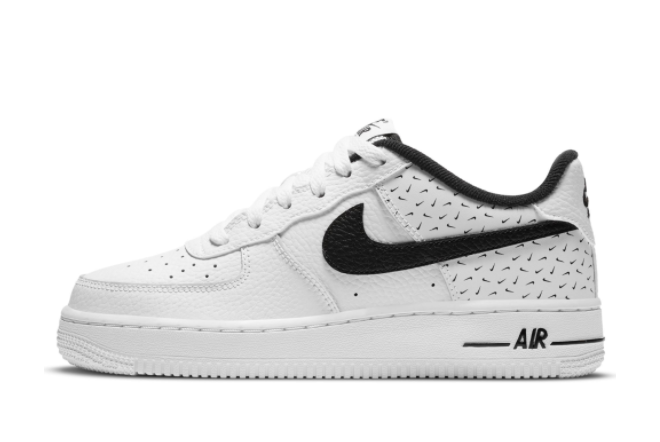 Nike Air Force 1 07 'Swooshfetti' White/Black - DC9189-100 - Limited Edition