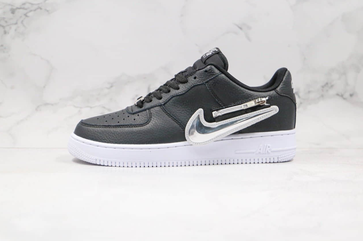 Nike Air Force 1 '07 Premium 'Silver Swoosh' CW6558-001 | Upgrade Your Style with Classic Sneakers