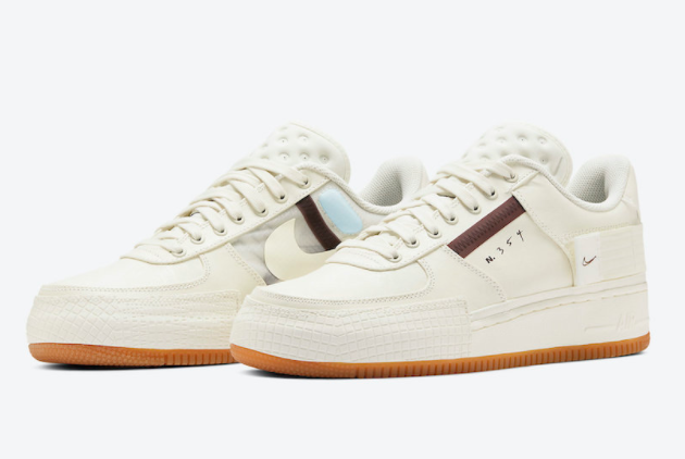 Nike Air Force 1 Type 'Sail Gum' CJ1281-100 - Supreme Style and Unbeatable Comfort