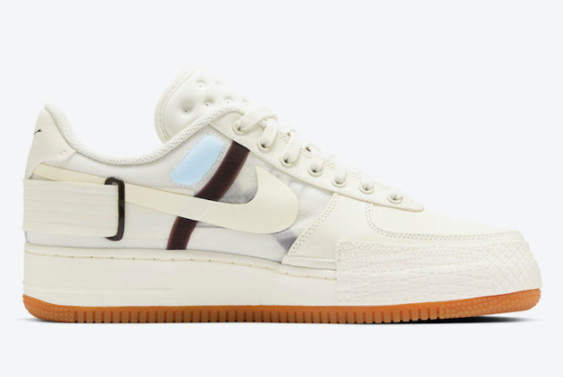 Nike Air Force 1 Type 'Sail Gum' CJ1281-100 - Supreme Style and Unbeatable Comfort