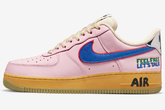 Nike Air Force 1 Low 'Feel Free, Let's Talk' DX2667-600 - Premium Style & Comfort