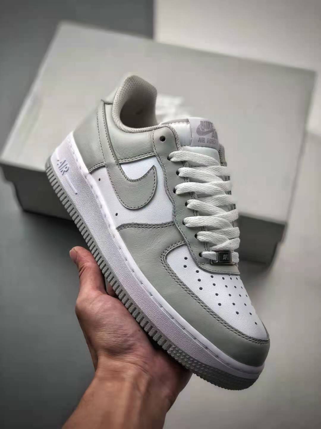 Nike Air Force 1 Low Vast Grey White AA1726-201 - Stylish and Versatile Footwear