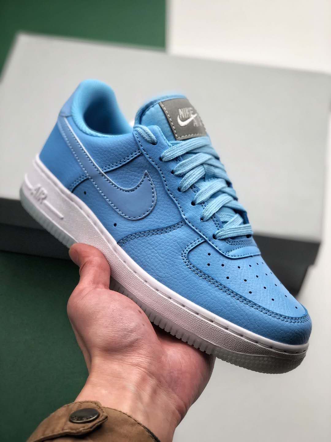Nike Air Force 1 '07 Essential 'Blue White' AO2132-400 - Stylish and Versatile Sneakers!