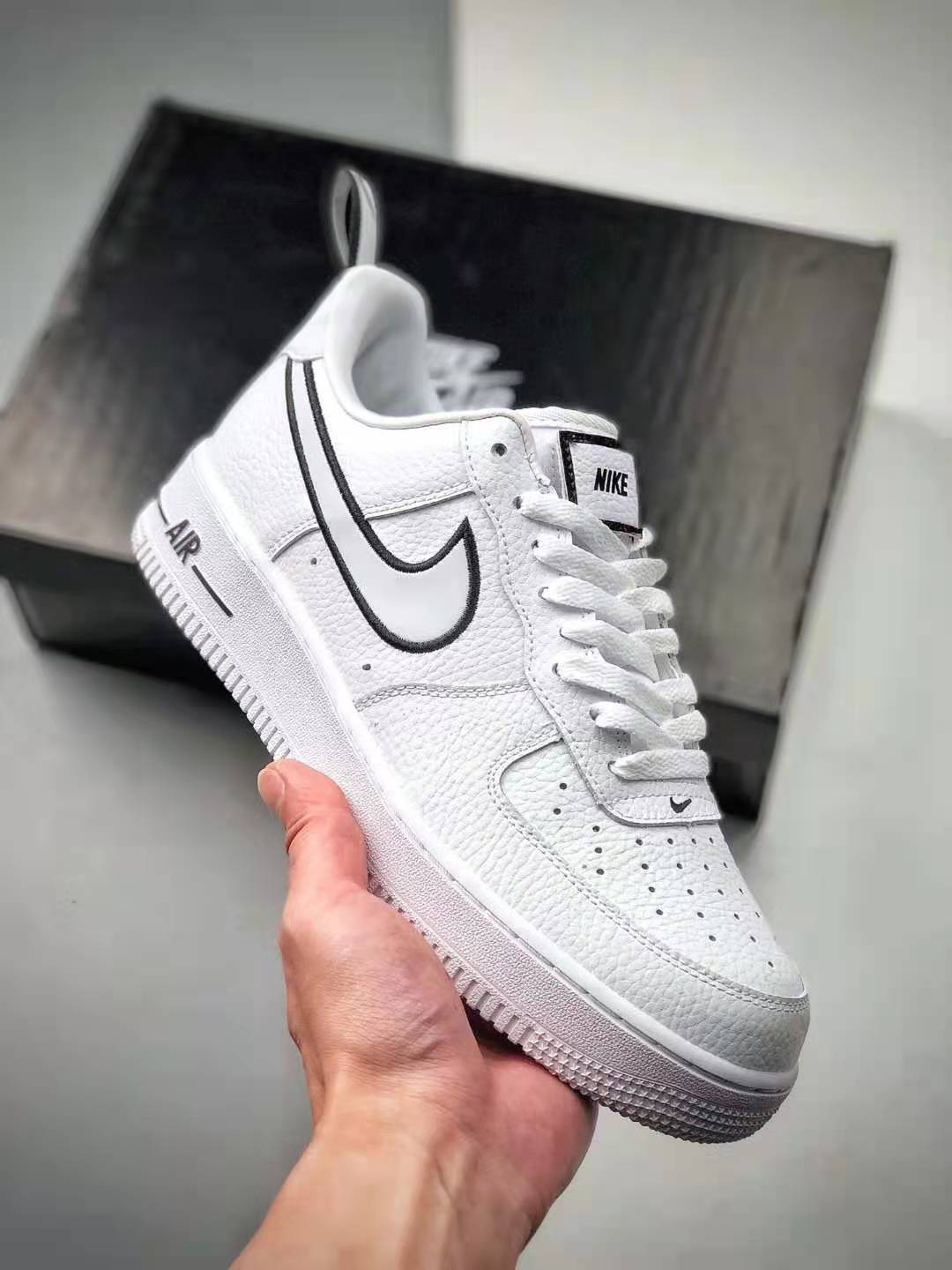 Nike Air Force 1 'White Black' DH2472-100 - Iconic Style and Superior Comfort