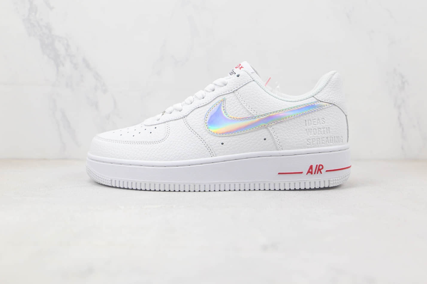 TED x Portland x Nike Air Force 1 07 Low White Multi-Color DD8959-705 - Exclusive Collaboration for Sneaker Enthusiasts