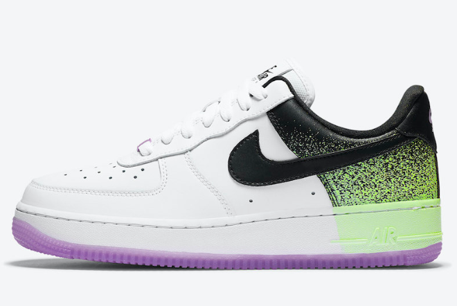 Nike Air Force 1 Low 'Splatter' CZ8097-100 - Iconic Style with a Vibrant Twist